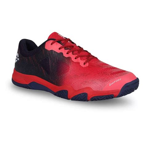 Nivia Verdict Badminton Non Marking Shoes (Crimson Red) – Jalandhar Style