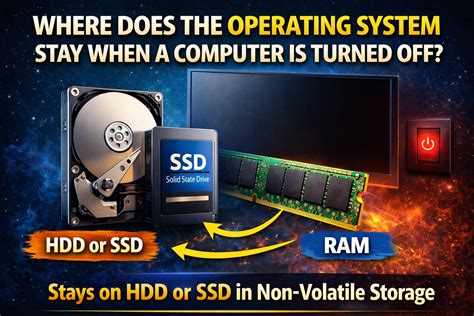 Where Does the Operating System Stay When a Computer Is Switched Off?