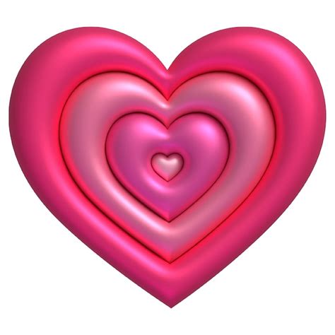 3d heart png Images - Free Download on Freepik