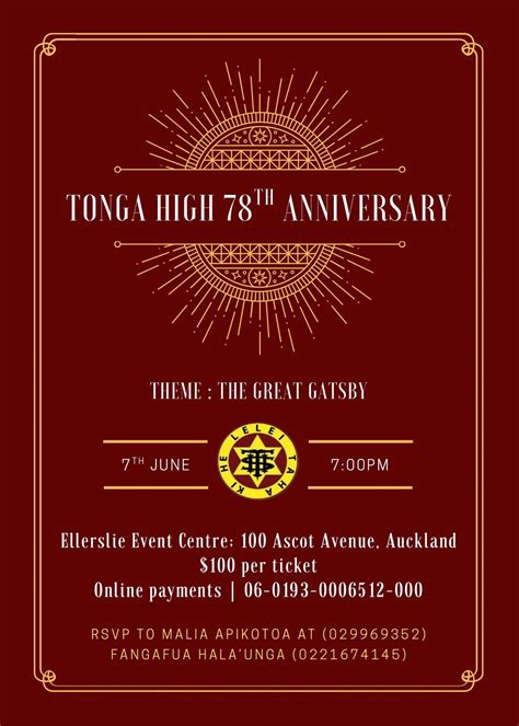 THS 78th ANNIVERSARY BALL, 100 Ascot Ave, Ellerslie, Auckland 1051, New ...