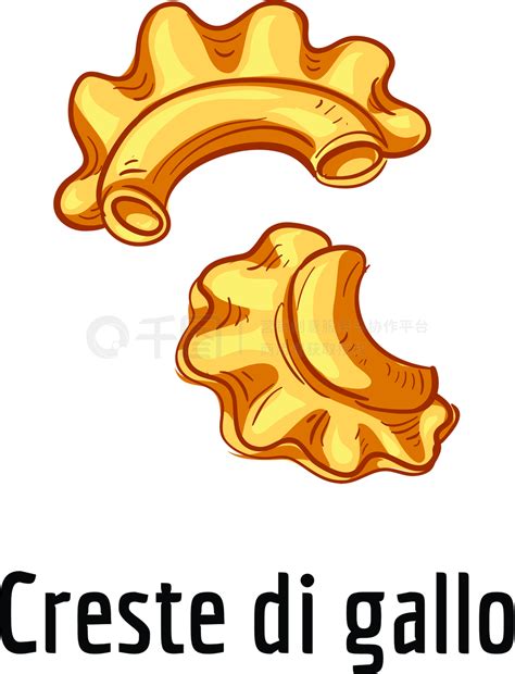 Creste di gallo图标creste di gallo矢量图标卡通在白色背景上孤立的网络设计Creste di gallo图标，卡通 ...