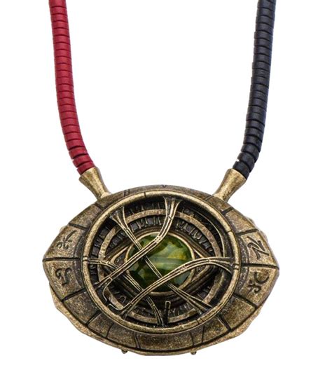 Buy Marvel Doctor Strange Eye of Agamotto Replica Necklace | Officially ...