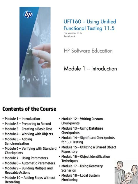 UFT Tutorial PDF 的图像结果