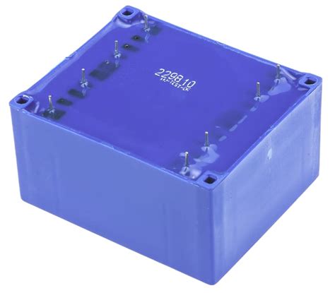 FL 30/9 Block | Block 9V ac 2 Output Through Hole PCB Transformer, 30VA ...