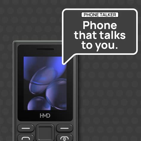 HMD 105 Dual Sim Keypad Phone with Built-in UPI App, Phone Talker, Long ...