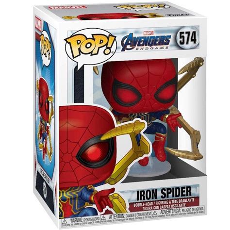 Buy Funko Pop! Marvel: Avengers Endgame - Iron Spider with Nano ...
