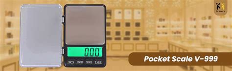 MCP Precision Electronic Digital V-999 Pocket, Jewellery Weighing Scale ...