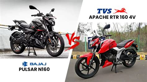 Pulsar N160 vs Apache RTR 160 4V: Mileage, Features & EMI