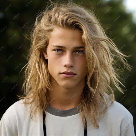 Teen Boy Blonde Hair