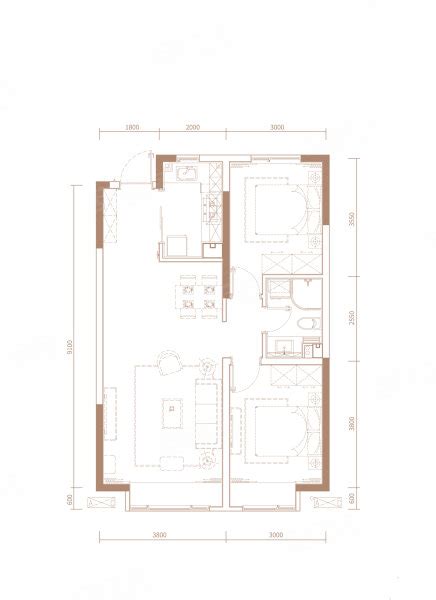 5室2厅户型图大全,五室豪华户型图,五室两厅两卫户型图_大山谷图库