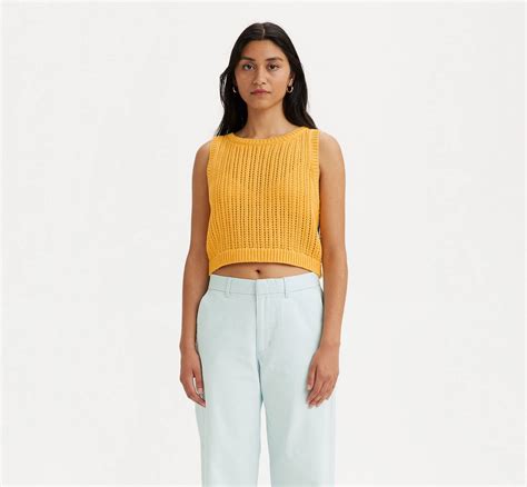 Baby Blue Sweater Vest - Yellow | Levi's® US