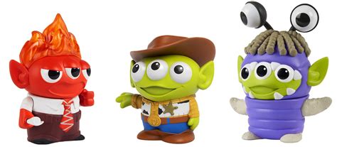 Buy Toy Story 4 Alien Remix Anger, Boo & Woody 3-Pack Character Figures ...