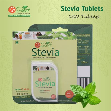 Stevia 700 Tablets Sugar Free Natural Zero Calorie Sweetener | So Sweet