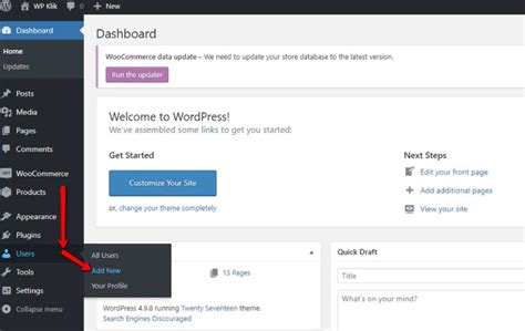 WordPress User Create 的图像结果