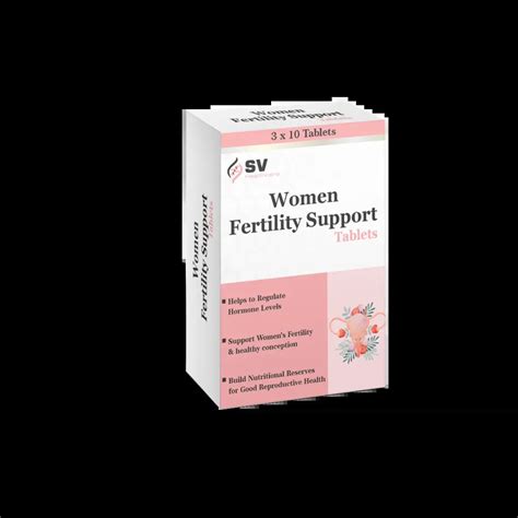 Women Fertility Support Tablets - S V Healthcare