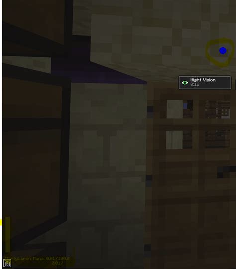 Which mod is it that adds this blue button and mana bar? The button ...