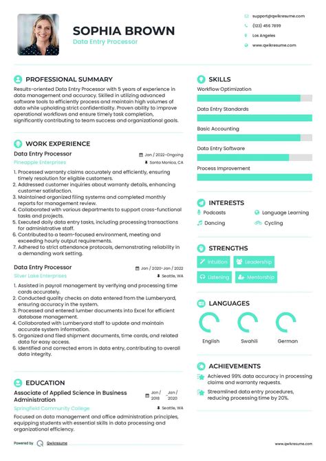 Image result for Data Processor Job Description