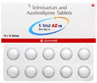 Telma Az 1640 Mg Tablet 10 - Uses, Side Effects, Dosage, Price | Truemeds