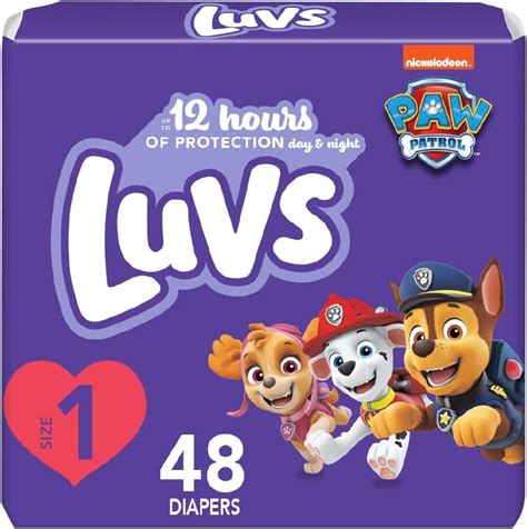 Luvs Diapers Size 3 - 104 Count, Paw Patrol Design India | Ubuy