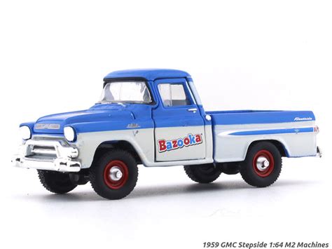 1959 GMC Stepside Bazooka 1:64 M2 Machines diecast scale car ...