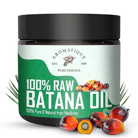 Buy Aromatique Raw Batana Oil | Unrefined Cold Pressed Batana Oil for ...