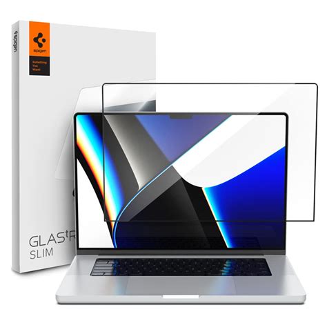 Spigen Full Coverage Tempered Glass Screen Protector Guard for MacBook ...