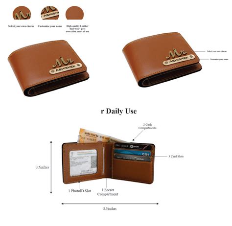 Personalized Mens Giftset (TanBrown) – Aica Gifts