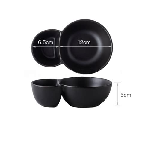 Snacks Bowl Black