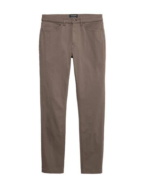 Buy Slim Fit Performance Twill 5 Pocket Trousers at Marks & Spencer
