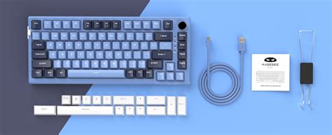 Amazon.in: Buy MageGee 81-Key Gasket Mechanical Keyboard,Hot-Swappable ...