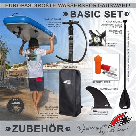 F2 California HFT 11'6" Inflatable Stand Up Paddle Board Kit - Blue ...