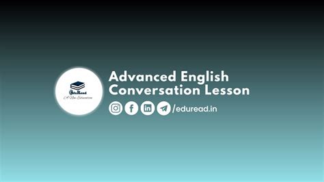 Image result for Advanced English Conversation Lesson