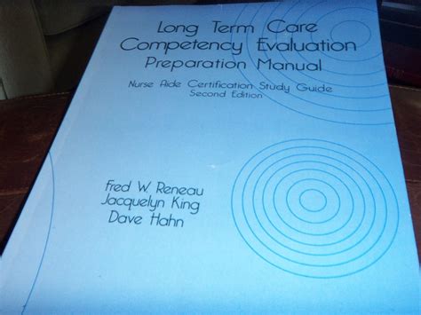 Buy Long Term Care Competency Evaluation Preparation Manual: Nurse Aide ...