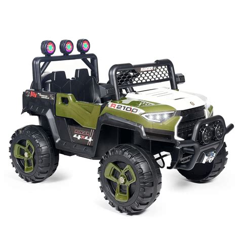 Buy Kidz Auto KAB J2100 Jeep (4 Wheel Drive), Battery-Operated,Remote ...