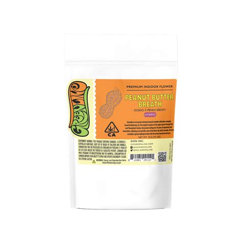 Greenline: Peanut Butter Breath (1/2 OZ) | Leafly
