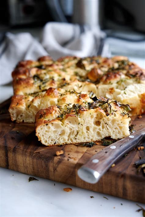 Overnight No Knead Focaccia - Taste of Artisan