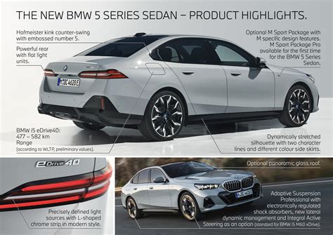 All-New 2024 BMW 5 Series Sedan Unveiled, Electric i5 Version Packs Up to 593 HP - autoevolution