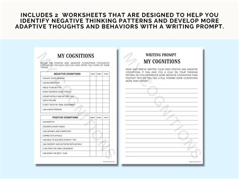 Image result for Cognitive Behaviro Worksheets