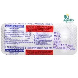 Lacalm Plus Tablet | Uses, Side Effects, Price | Apollo Pharmacy