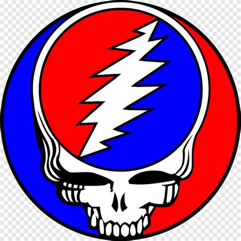 Lightning Bolt Skull Grateful Dead Steal Your Face Logo The Dead ...