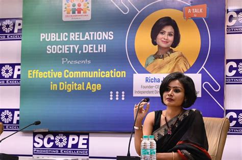 PR Society Delhi presents a talk on Effective Communication in Digital ...