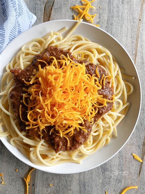 Chili Spaghetti Cincinnati Chili
