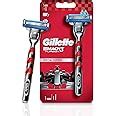 Buy Gillette Mach 3 Turbo Manual Shaving Razor,Pack of 1 Online at Low ...