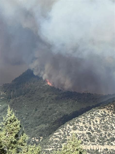 Spring Creek Fire burning wild near Parachute, Colorado | FOX31 Denver