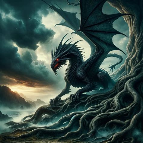 Nidhogg Dragon Norse Mythology