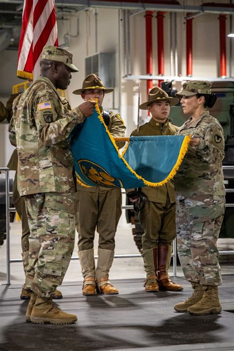 405th AFSB’s Poland Battalion uncases colors at Army's newest APS ...