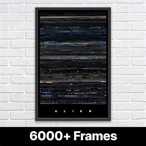 Ridley Scott Alien Movie Poster, Printable Movie Poster, Poster Digital ...