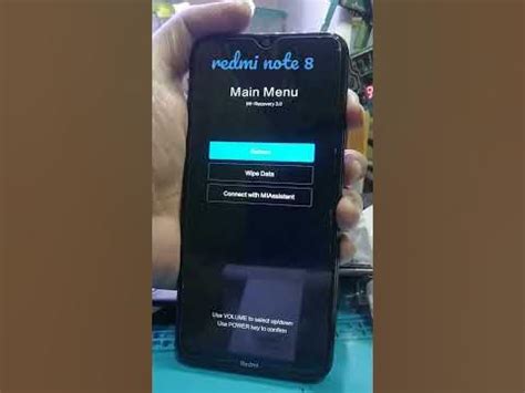 Recovery ROM Installation Redmi Note 8 的图像结果