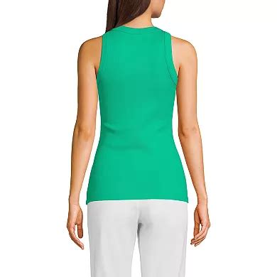 Women's Lands' End Crew Neck Tank Top