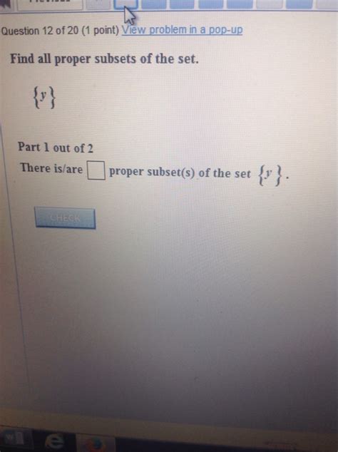 Formula to Find Proper Subset 的图像结果